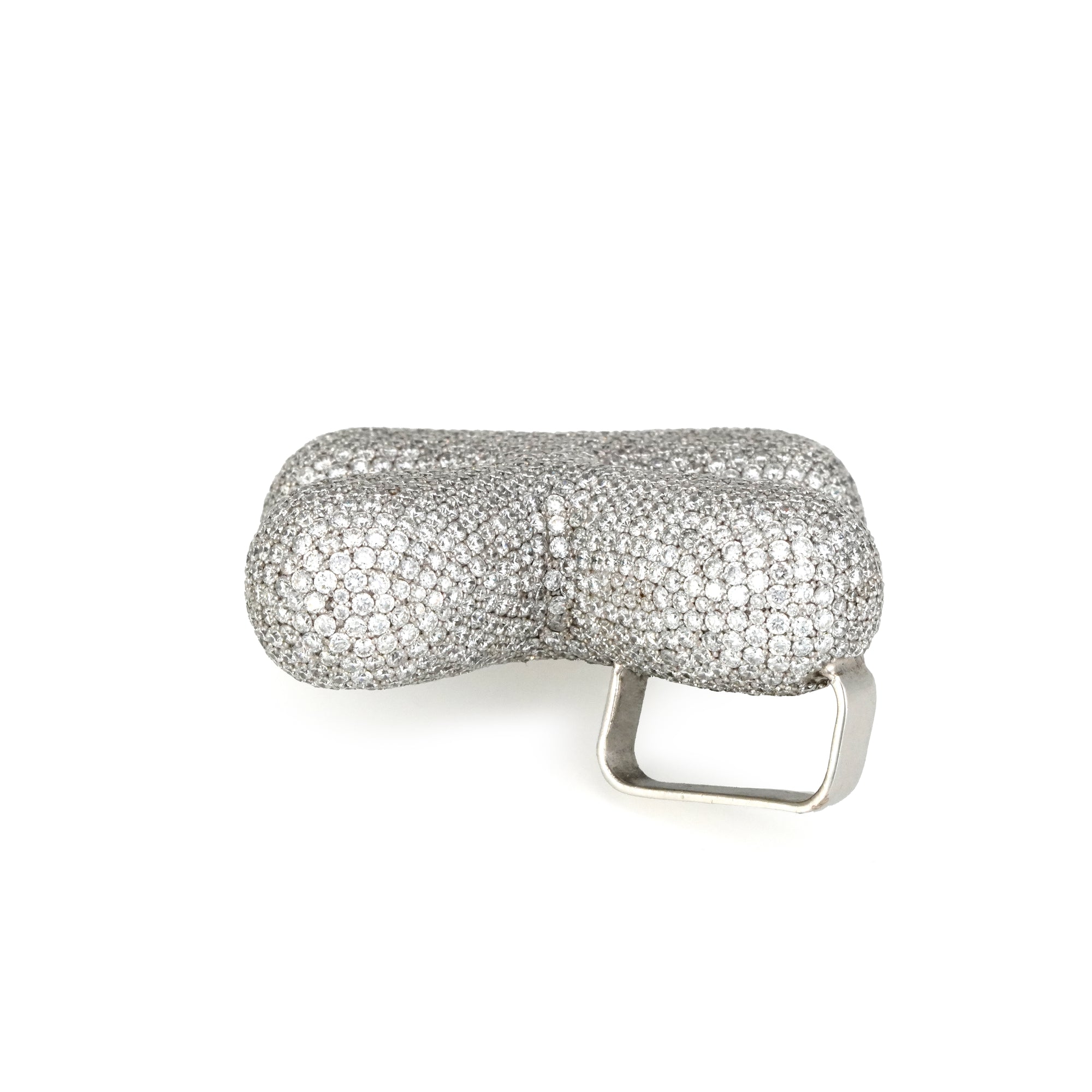 ホワイトゴールド イニシャルK ペンダントトップ