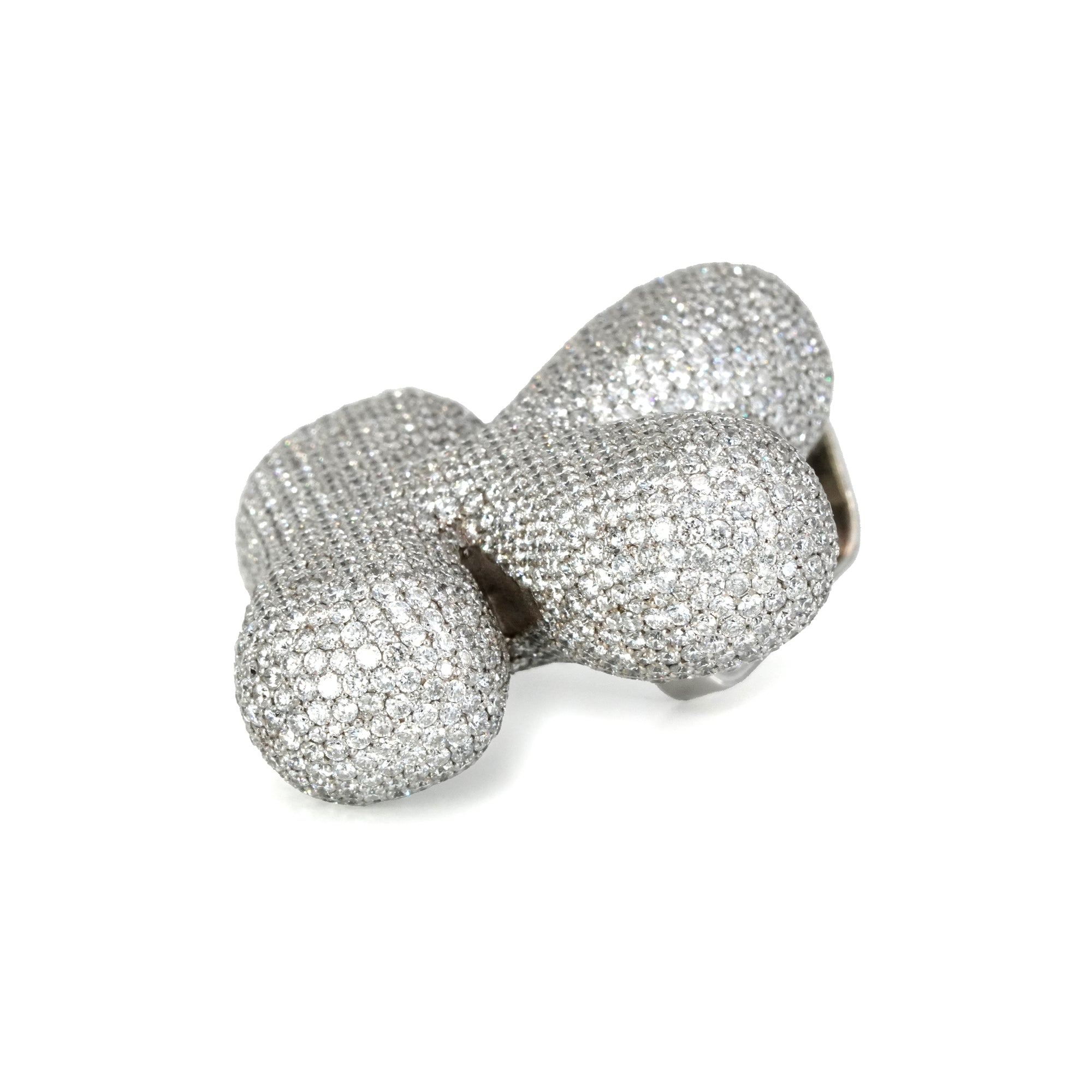 ホワイトゴールド イニシャルK ペンダントトップ