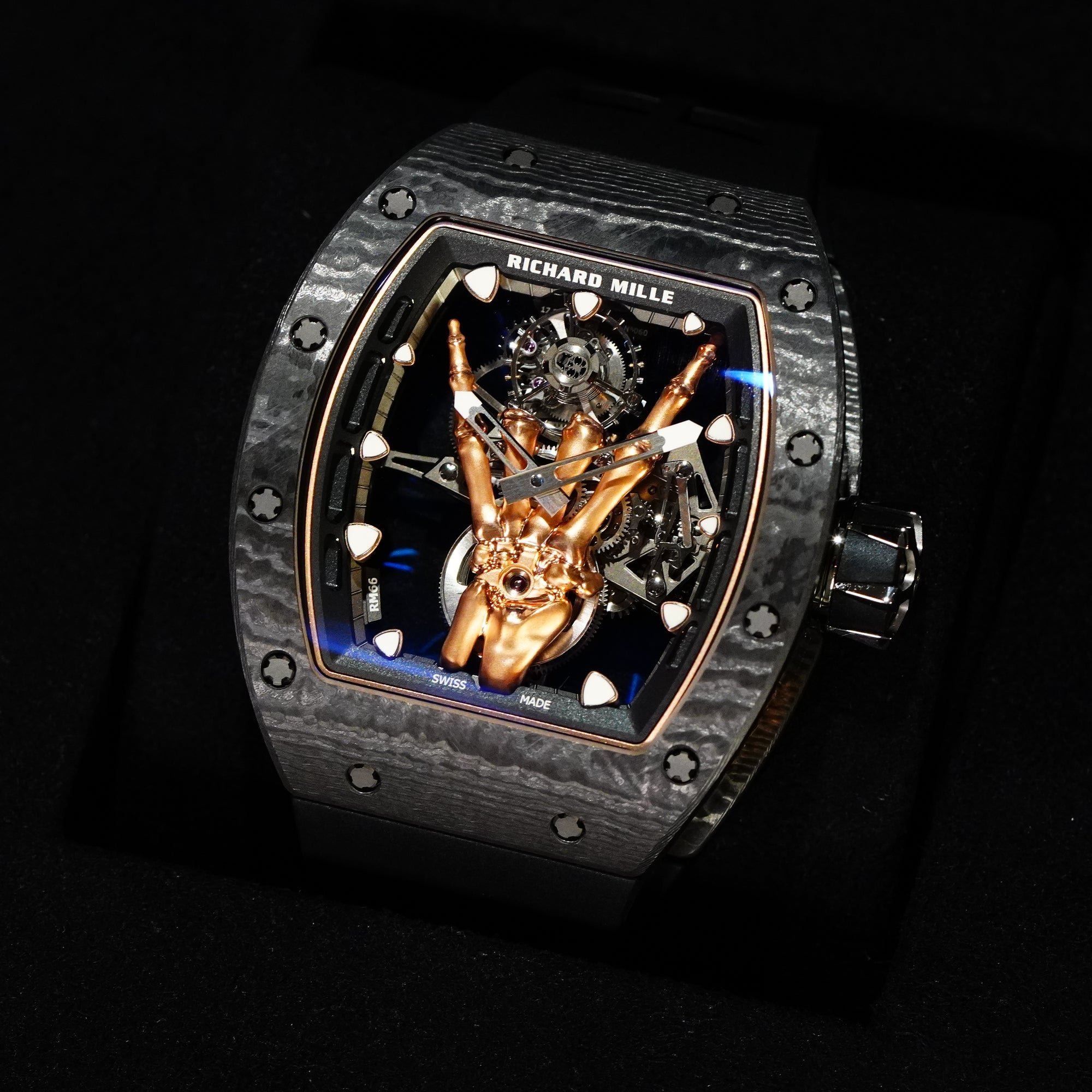 リシャール・ミル RM66 ロック　フライングトゥールビヨン　スケルトン　RICHARD MILLE