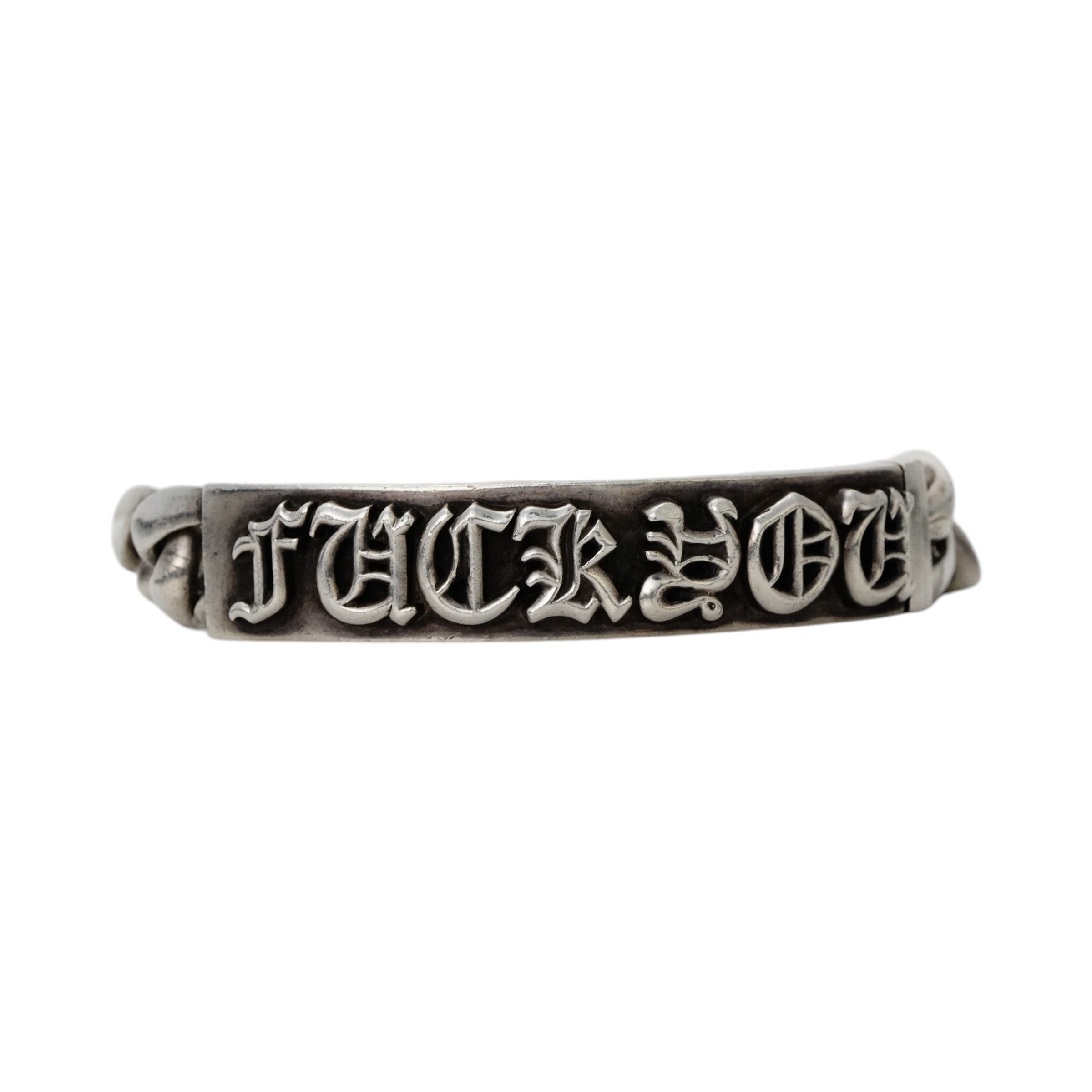 クロムハーツ Chrome Hearts ブレスレット FXXK YOU – Trax Tokyo
