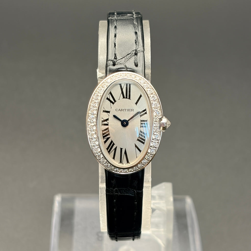 CARTIER カルティエ ミニベニュワール WB520027 黒革