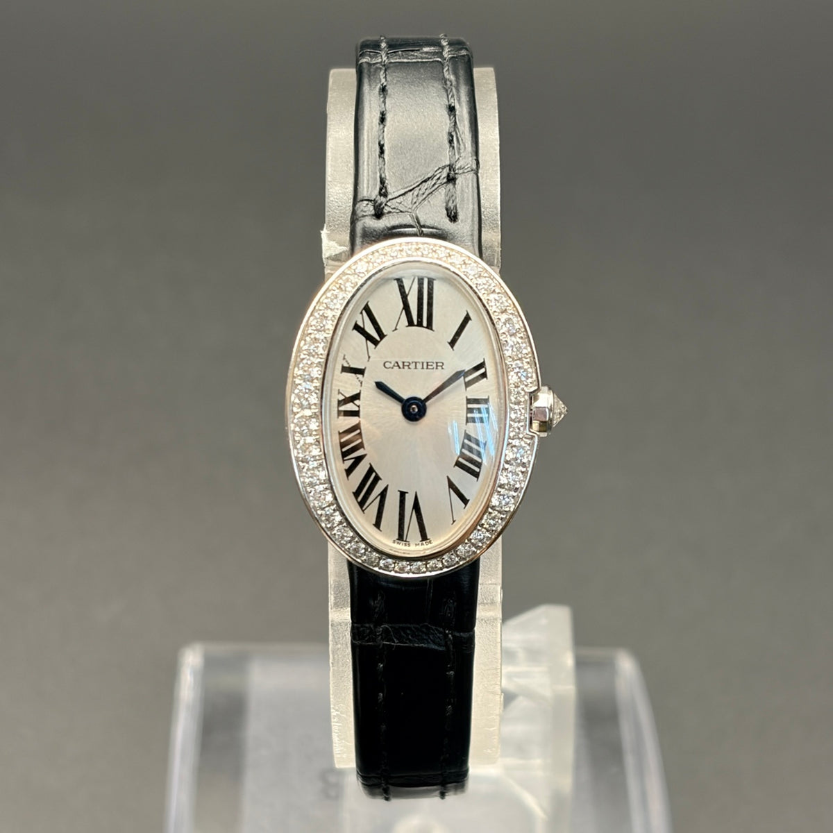 CARTIER カルティエ ミニベニュワール WB520027 黒革