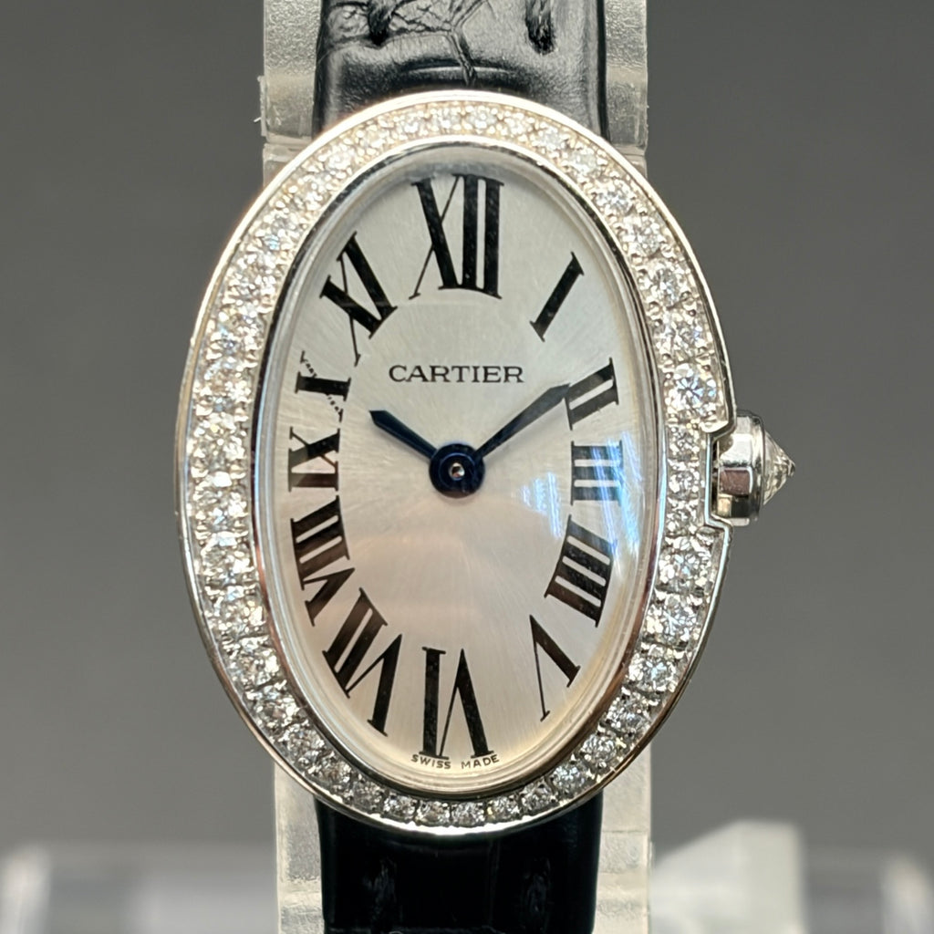 CARTIER カルティエ ミニベニュワール WB520027 黒革