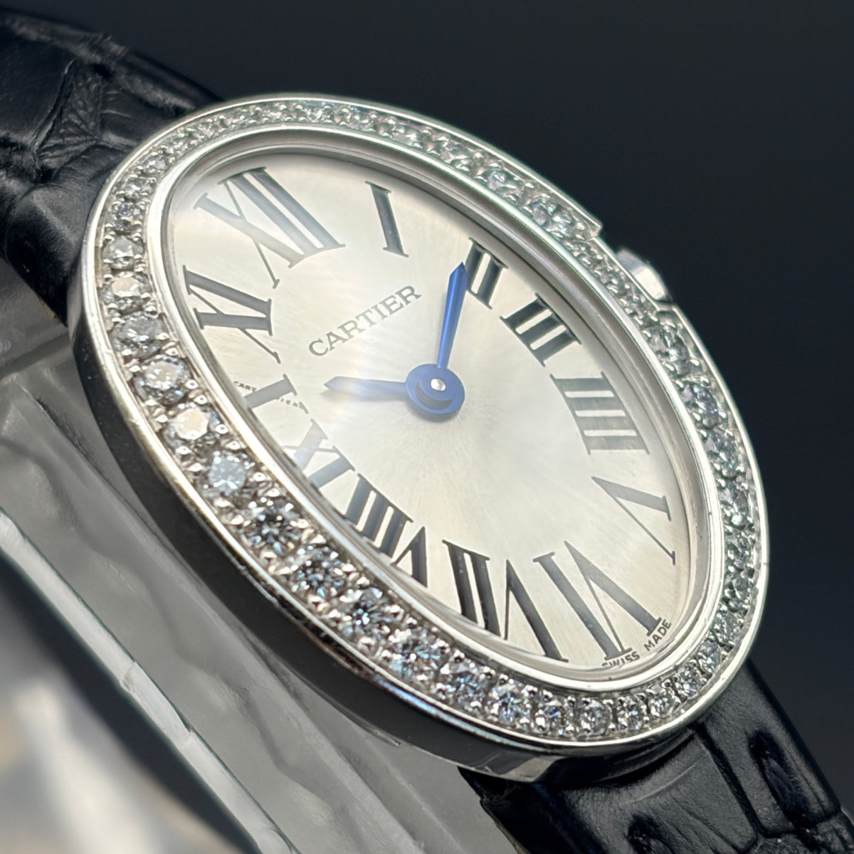 CARTIER カルティエ ミニベニュワール WB520027 黒革