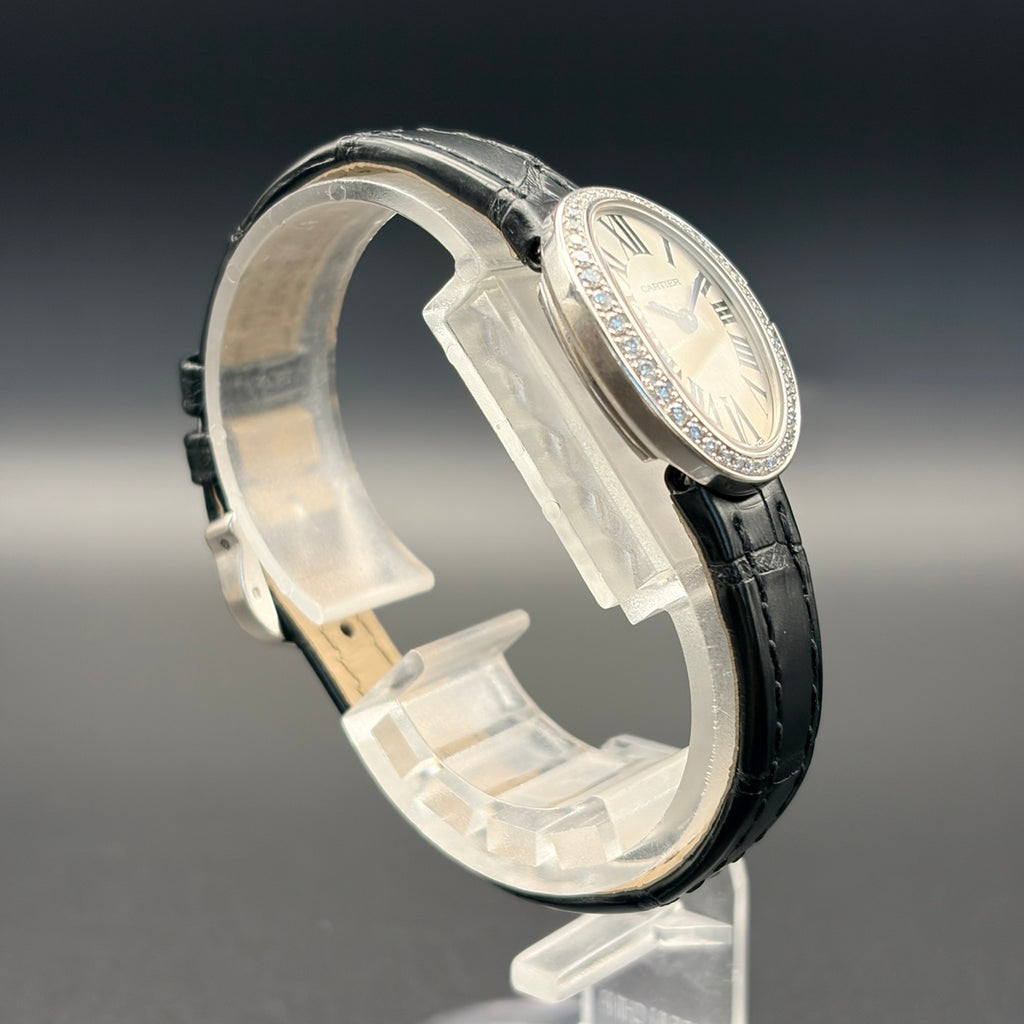 CARTIER カルティエ ミニベニュワール WB520027 黒革