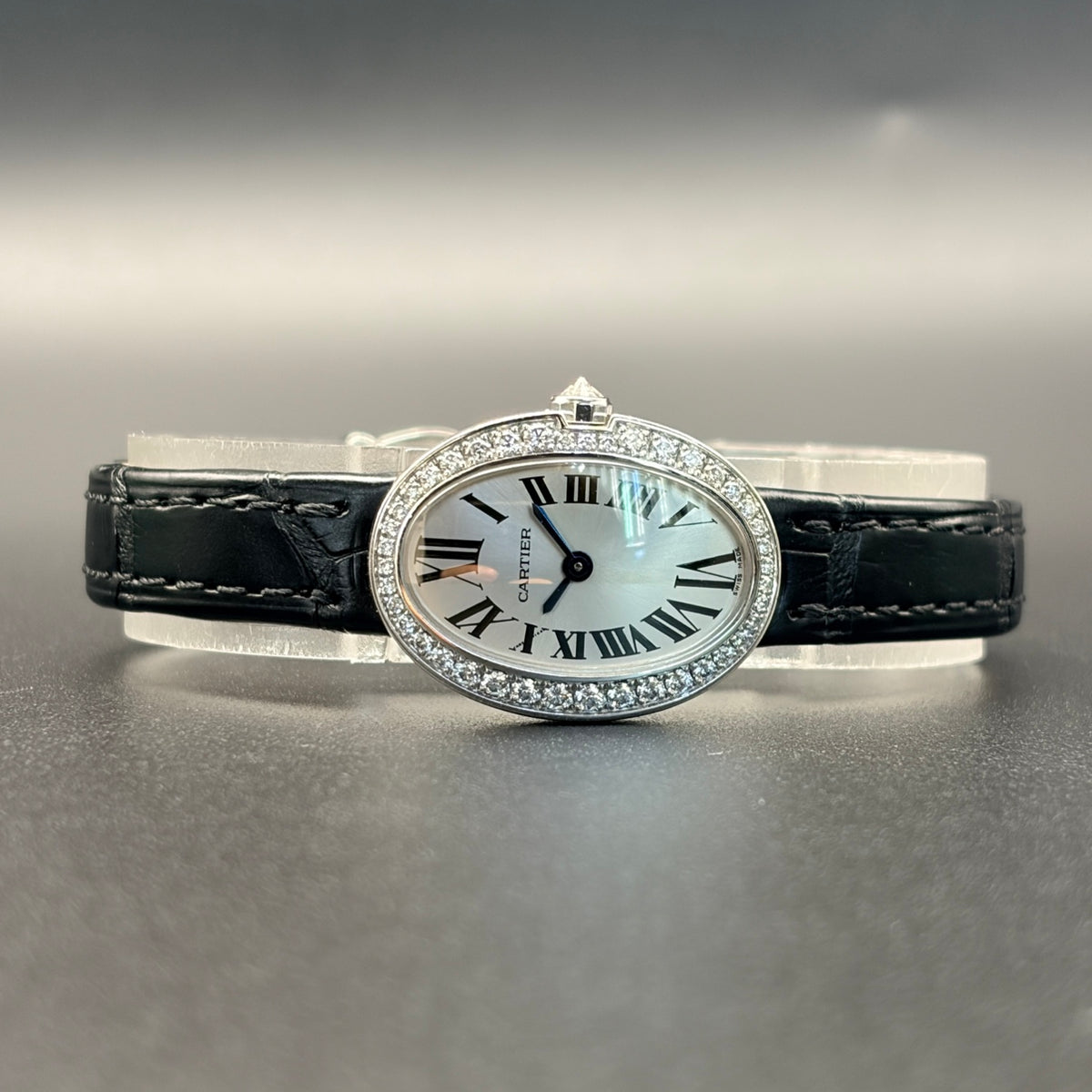 CARTIER カルティエ ミニベニュワール WB520027 黒革