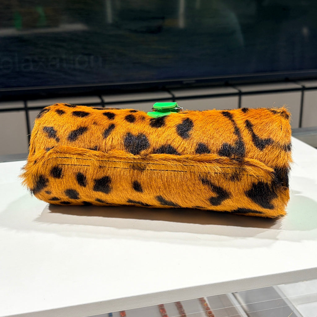 CHROME HEARTS クロムハーツ 3セメタリークロス パッチ レオパード ウォッチケース