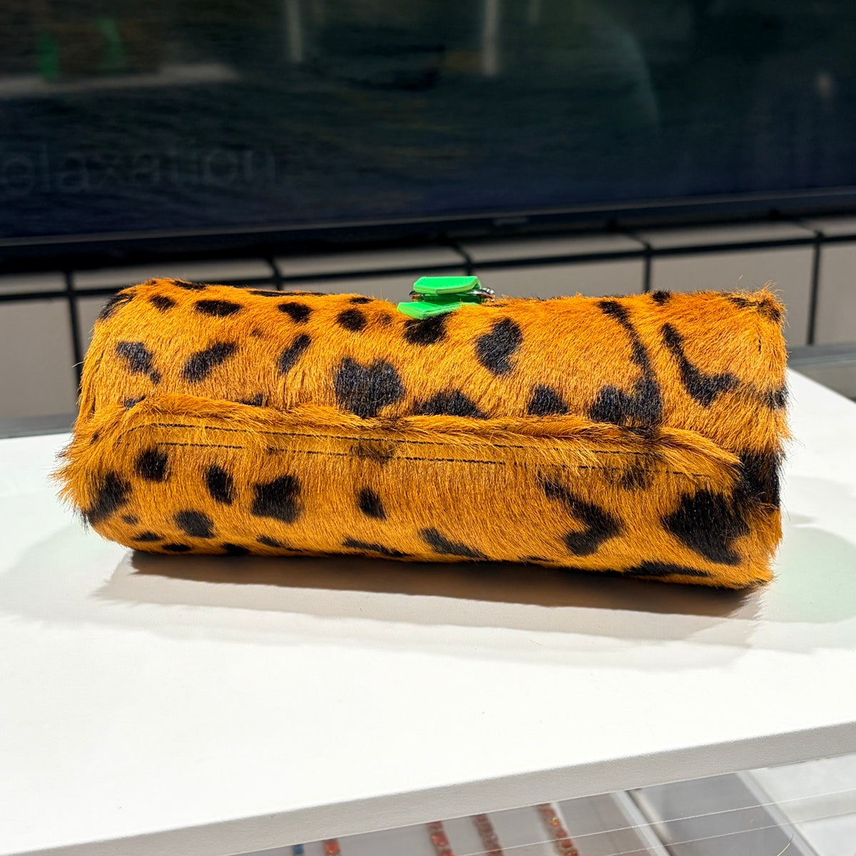 CHROME HEARTS クロムハーツ 3セメタリークロス パッチ レオパード ウォッチケース