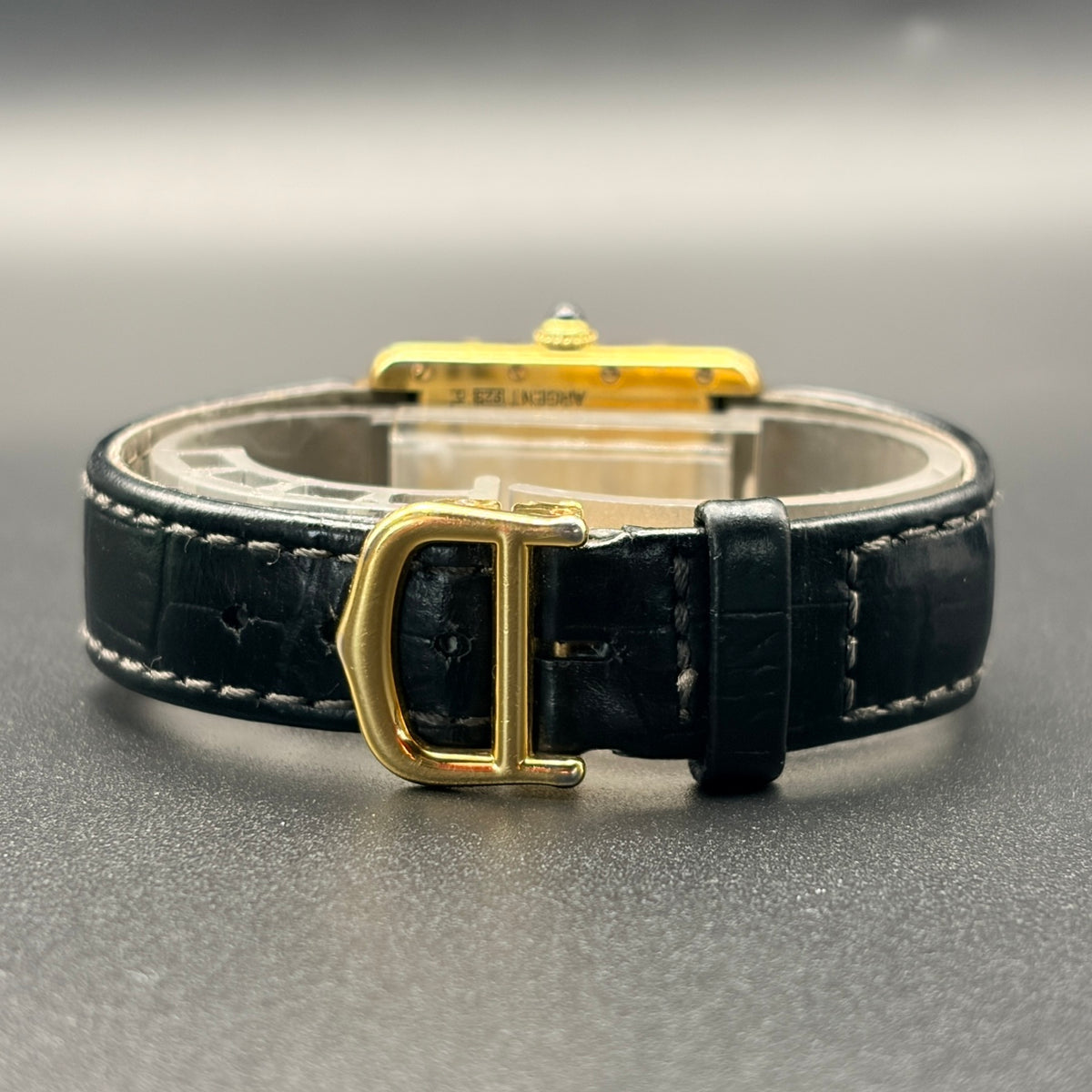CARTIER カルティエ マストタンク アクアリーノ MM 2415 ピンク 格子柄