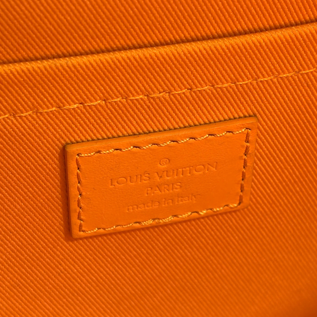 LOUIS VUITTON ルイヴィトン サックプラ 24H PVC レザー イエロー