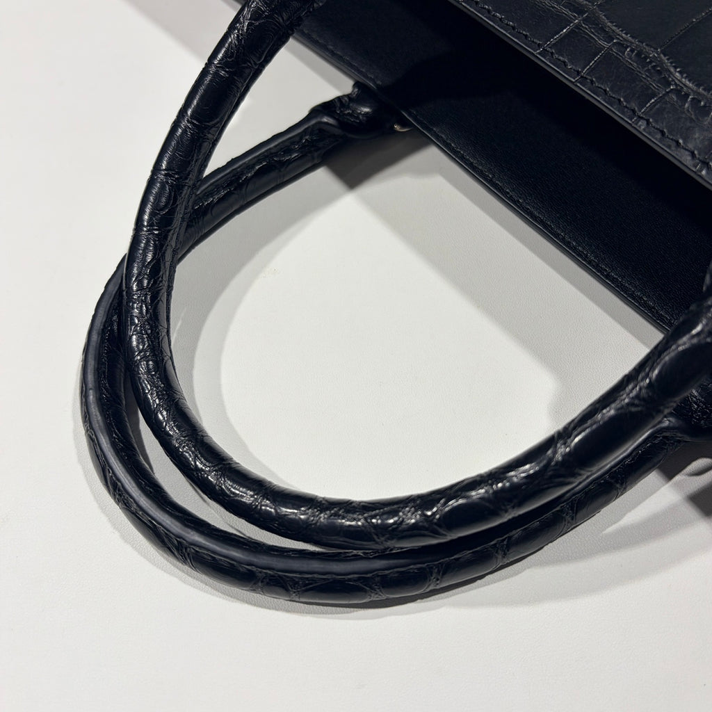 LOUIS VUITTON ルイヴィトン サックプラ ブラック クロコダイル