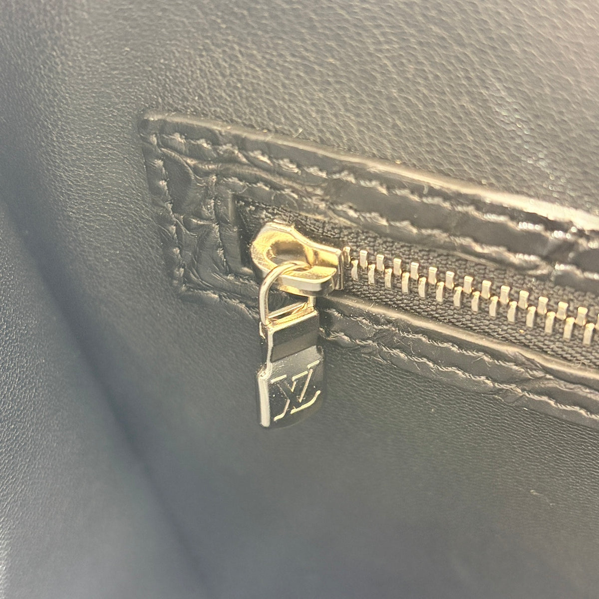 LOUIS VUITTON ルイヴィトン サックプラ ブラック クロコダイル