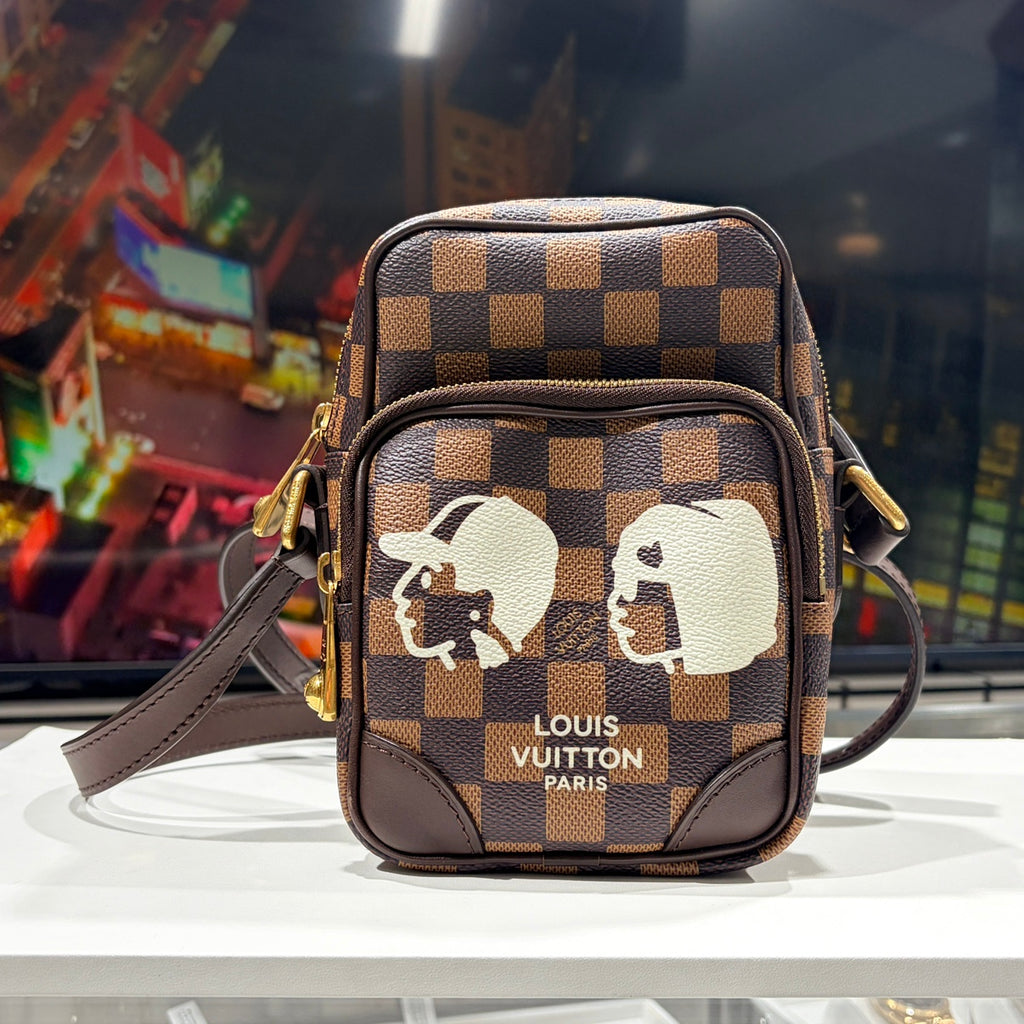 LOUIS VUITTON ルイヴィトン ダミエ フレンドシップ アマゾン ショルダーバッグ ファレルウィリアムス × NIGO
