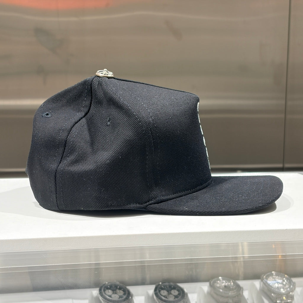 CHROME HEARTS クロムハーツ ベースボールキャップ ONE SIZE バーティカルロゴ 刺繍