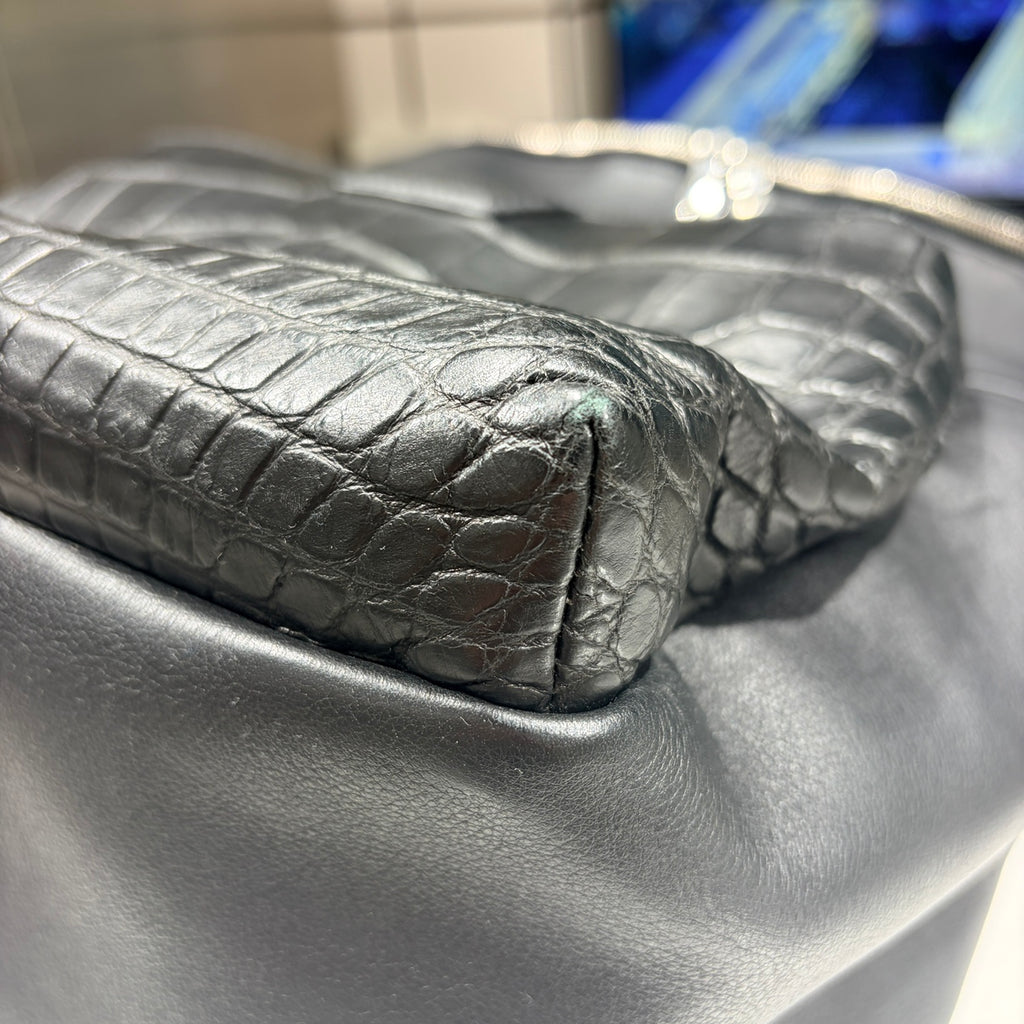 LOUIS VUITTON ルイヴィトン アポロ・バックパック クロコダイル×レザー