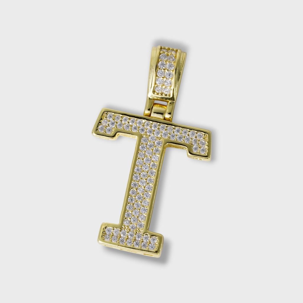 BABY TRAX イニシャルトップ　YGメッキ