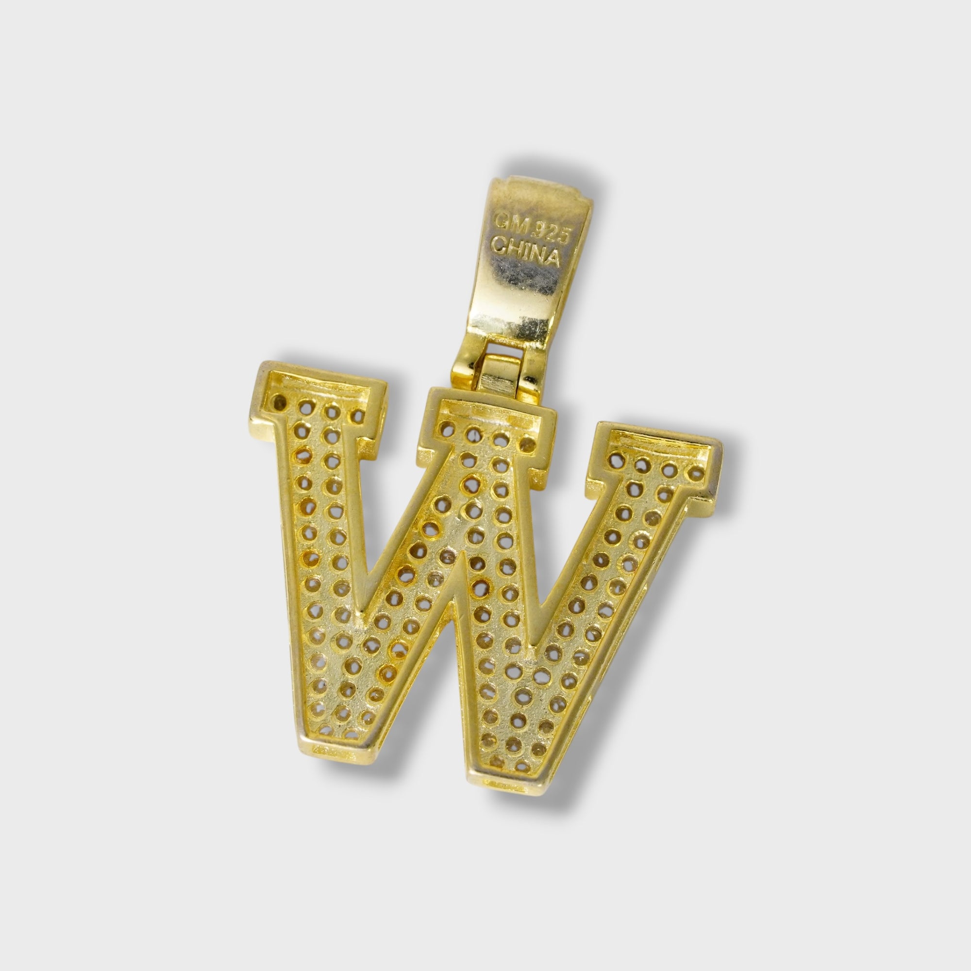 BABY TRAX イニシャルトップ　YGメッキ