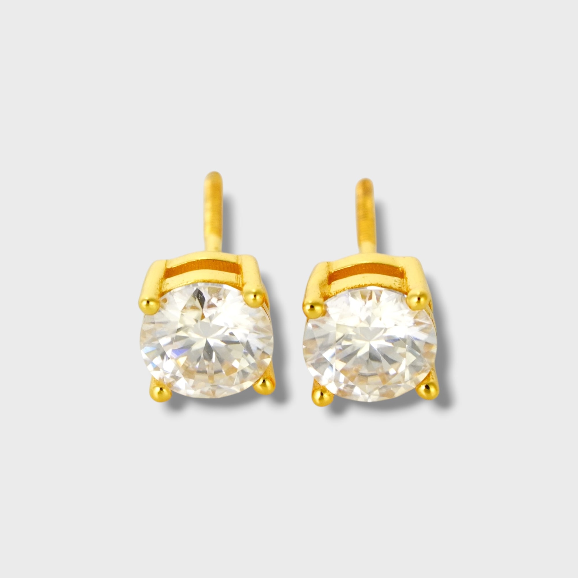 BABYTRAX 1粒ピアス YG