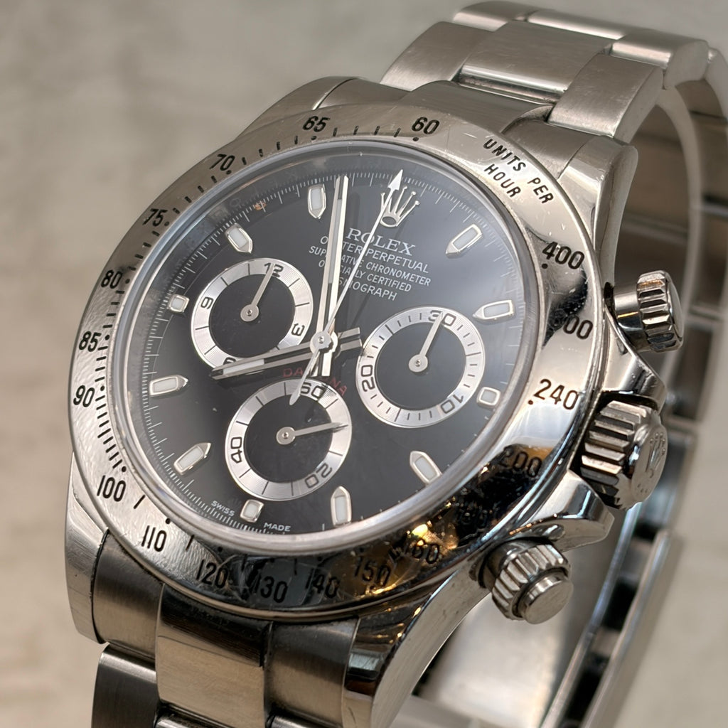 ROLEX ロレックス コスモグラフ デイトナ 116520 ブラック文字盤