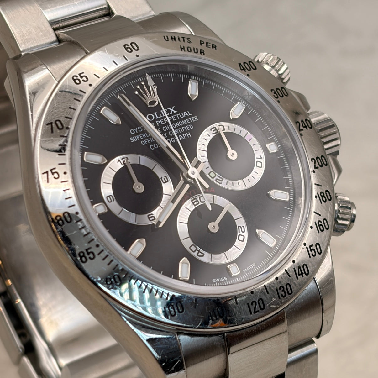 ROLEX ロレックス コスモグラフ デイトナ 116520 ブラック文字盤