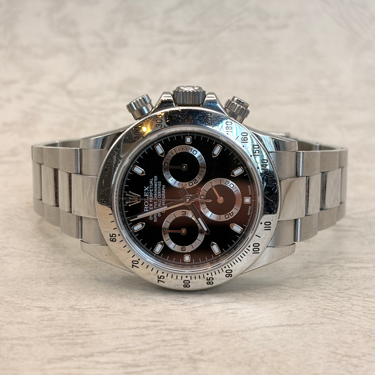 ROLEX ロレックス コスモグラフ デイトナ 116520 ブラック文字盤
