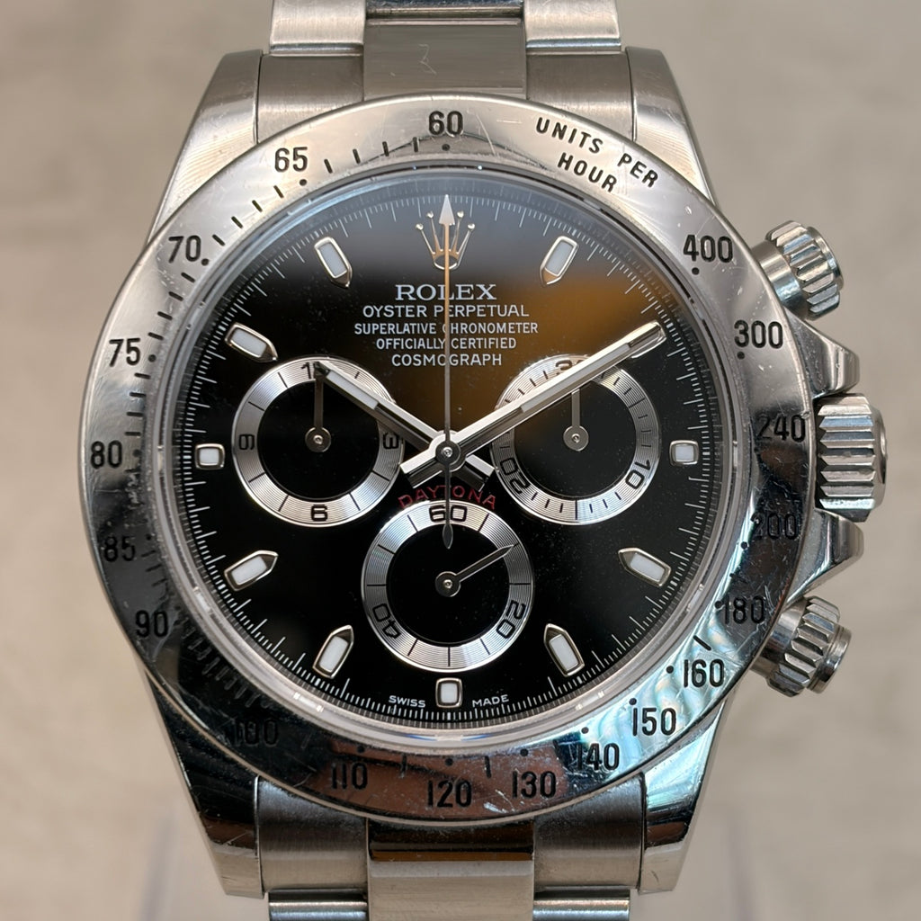 ROLEX ロレックス コスモグラフ デイトナ 116520 ブラック文字盤