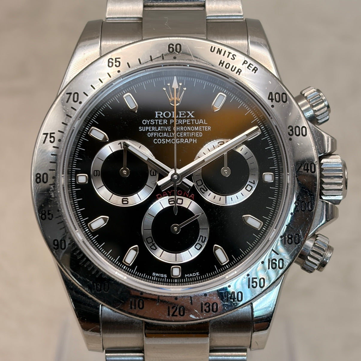 ROLEX ロレックス コスモグラフ デイトナ 116520 ブラック文字盤