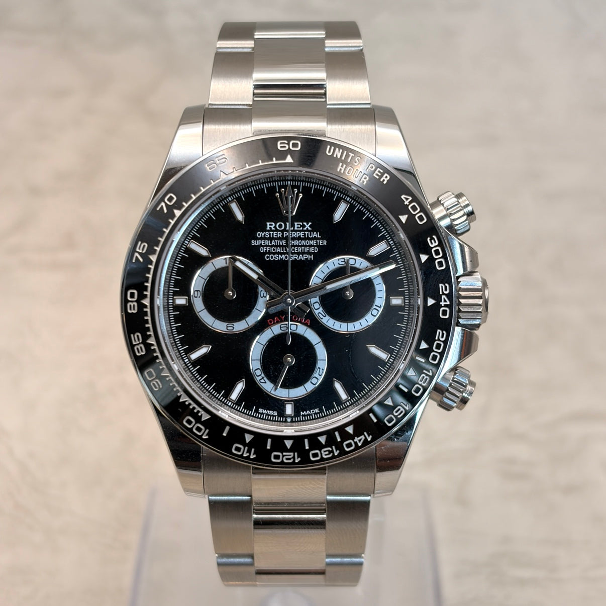 ROLEX ロレックス コスモグラフ デイトナ 126500LN ブラック文字盤