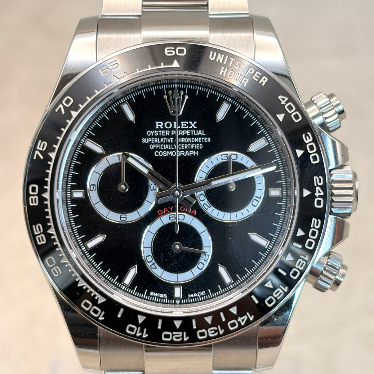 ROLEX ロレックス コスモグラフ デイトナ 126500LN ブラック文字盤
