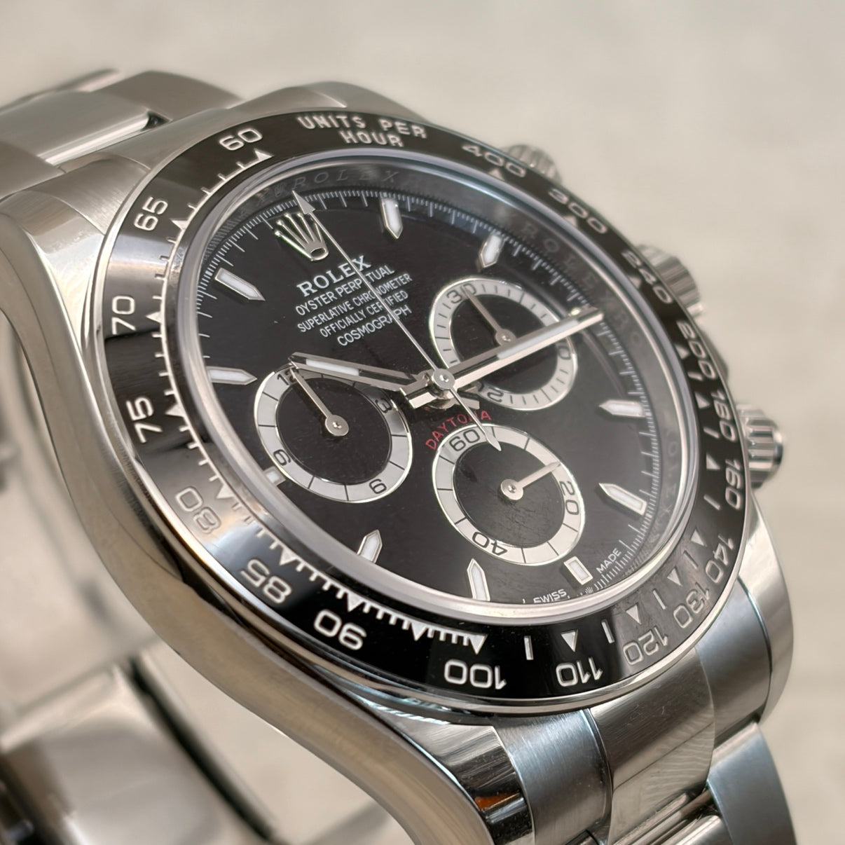 ROLEX ロレックス コスモグラフ デイトナ 126500LN ブラック文字盤