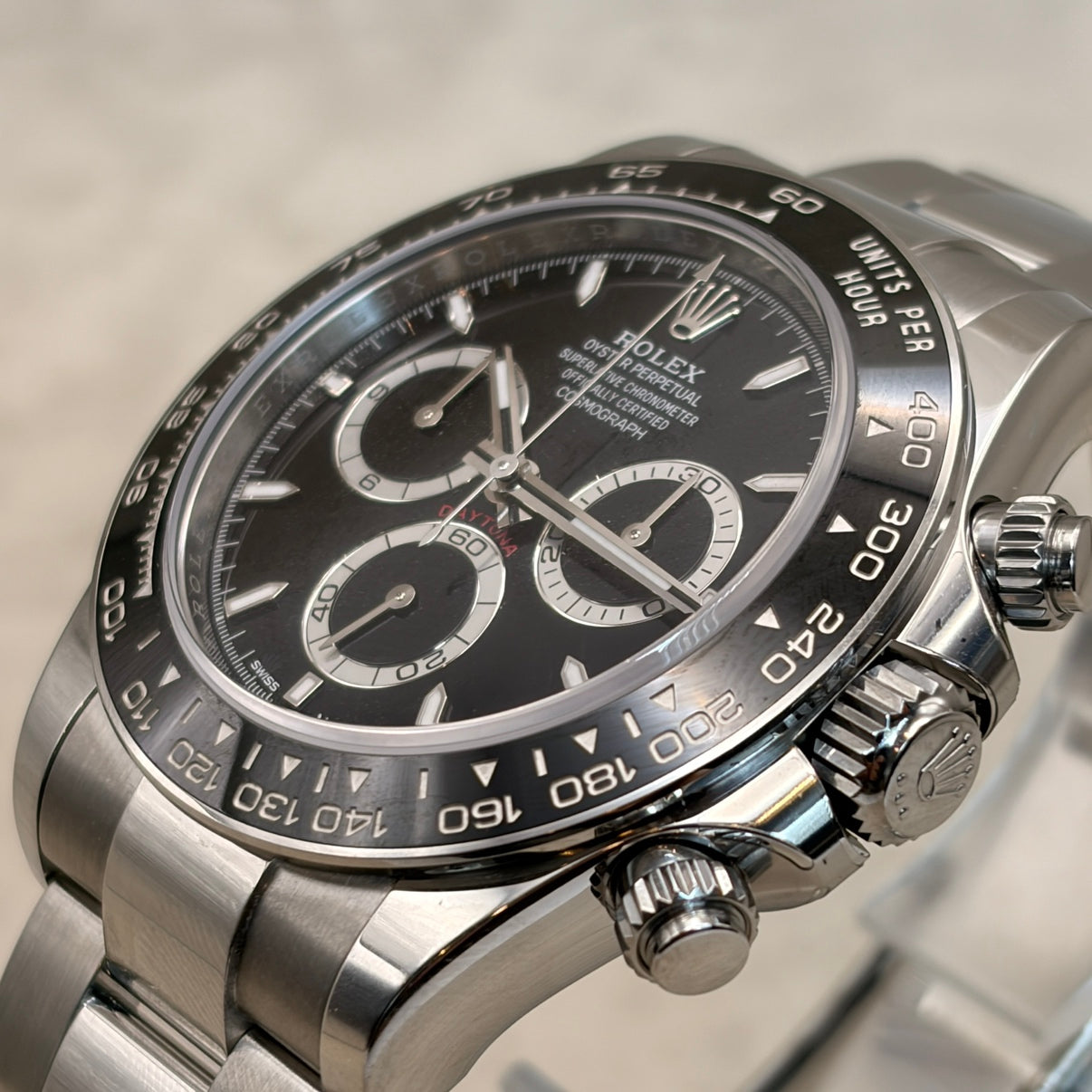 ROLEX ロレックス コスモグラフ デイトナ 126500LN ブラック文字盤