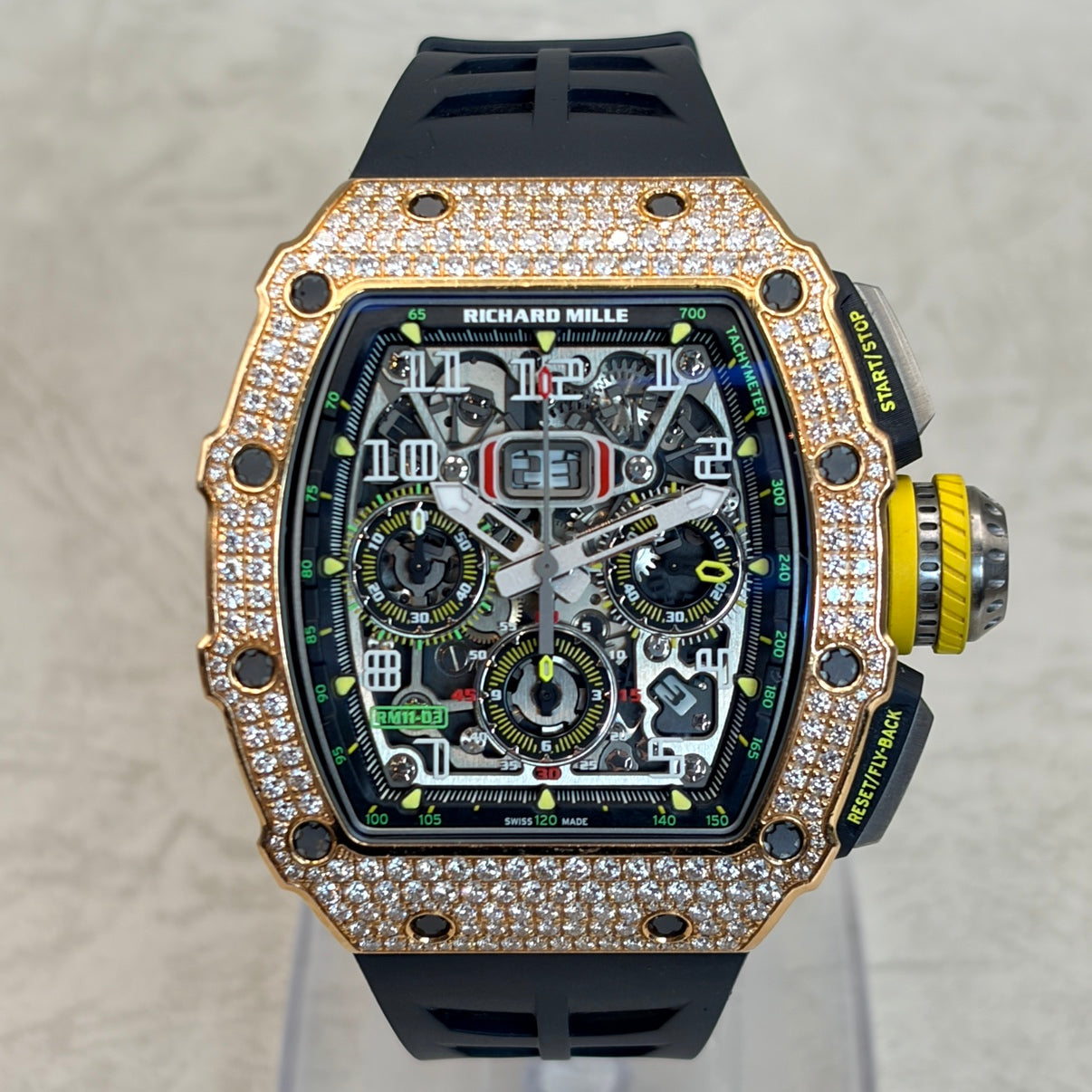 RICHARD MILLE リシャールミル フライバッククロノグラフ RM11-03 RG