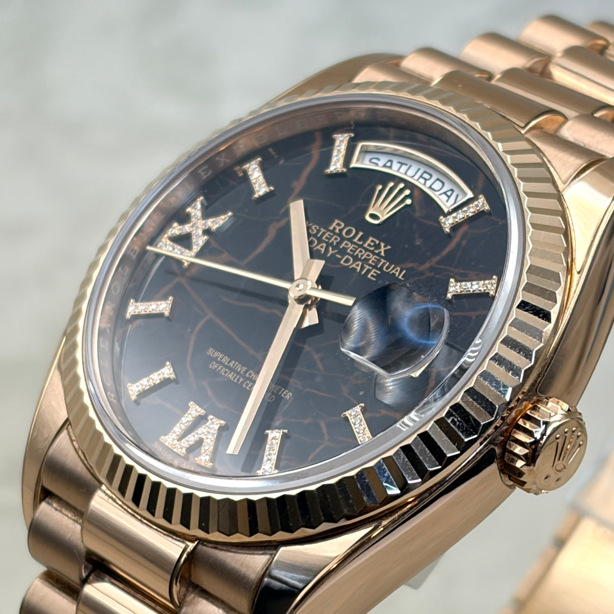 ROLEX ロレックス ロレックス デイデイト 128235 アイゼンキーゼル文字盤