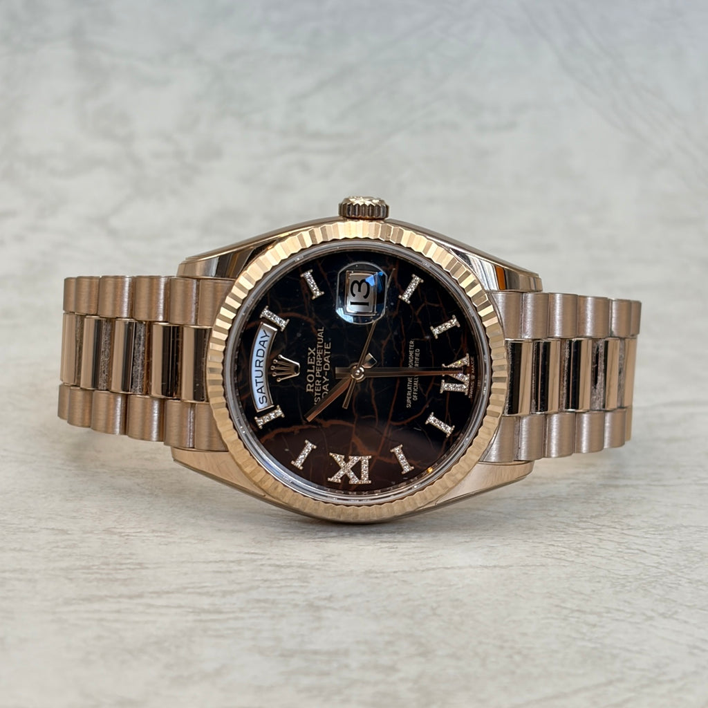 ROLEX ロレックス ロレックス デイデイト 128235 アイゼンキーゼル文字盤