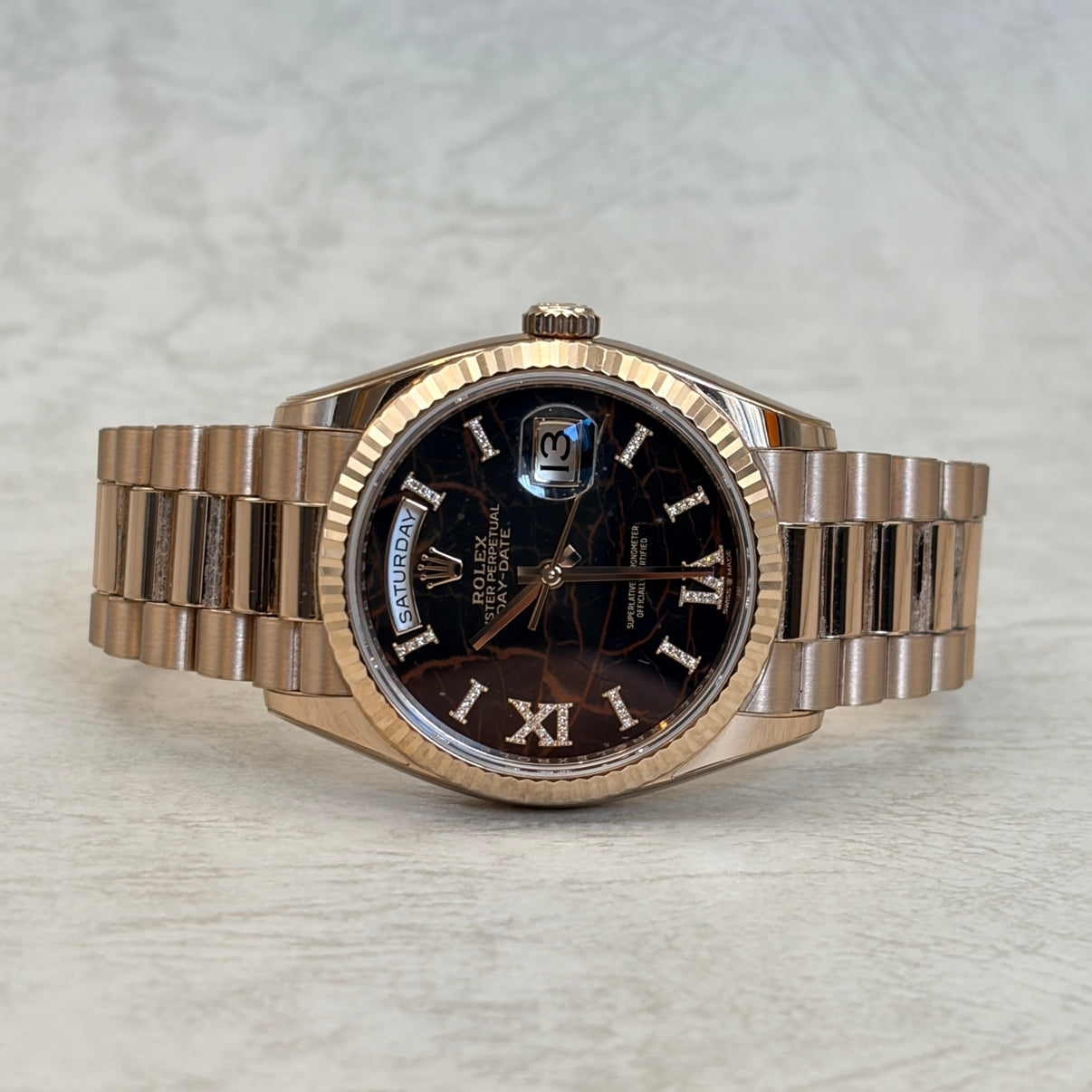 ROLEX ロレックス ロレックス デイデイト 128235 アイゼンキーゼル文字盤