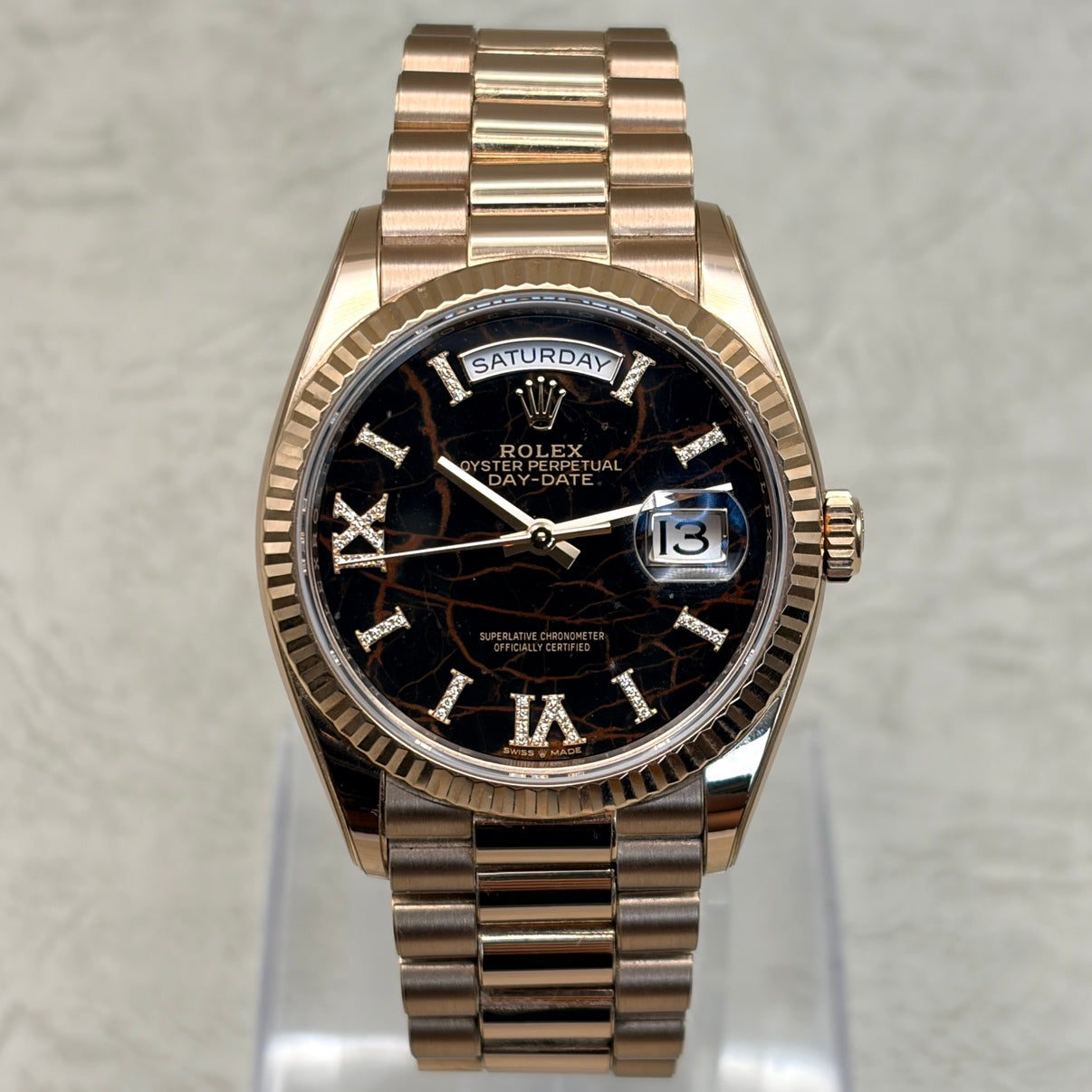 ROLEX ロレックス ロレックス デイデイト 128235 アイゼンキーゼル文字盤