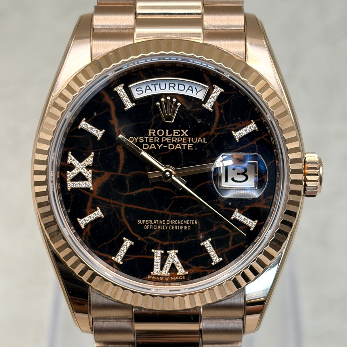 ROLEX ロレックス ロレックス デイデイト 128235 アイゼンキーゼル文字盤