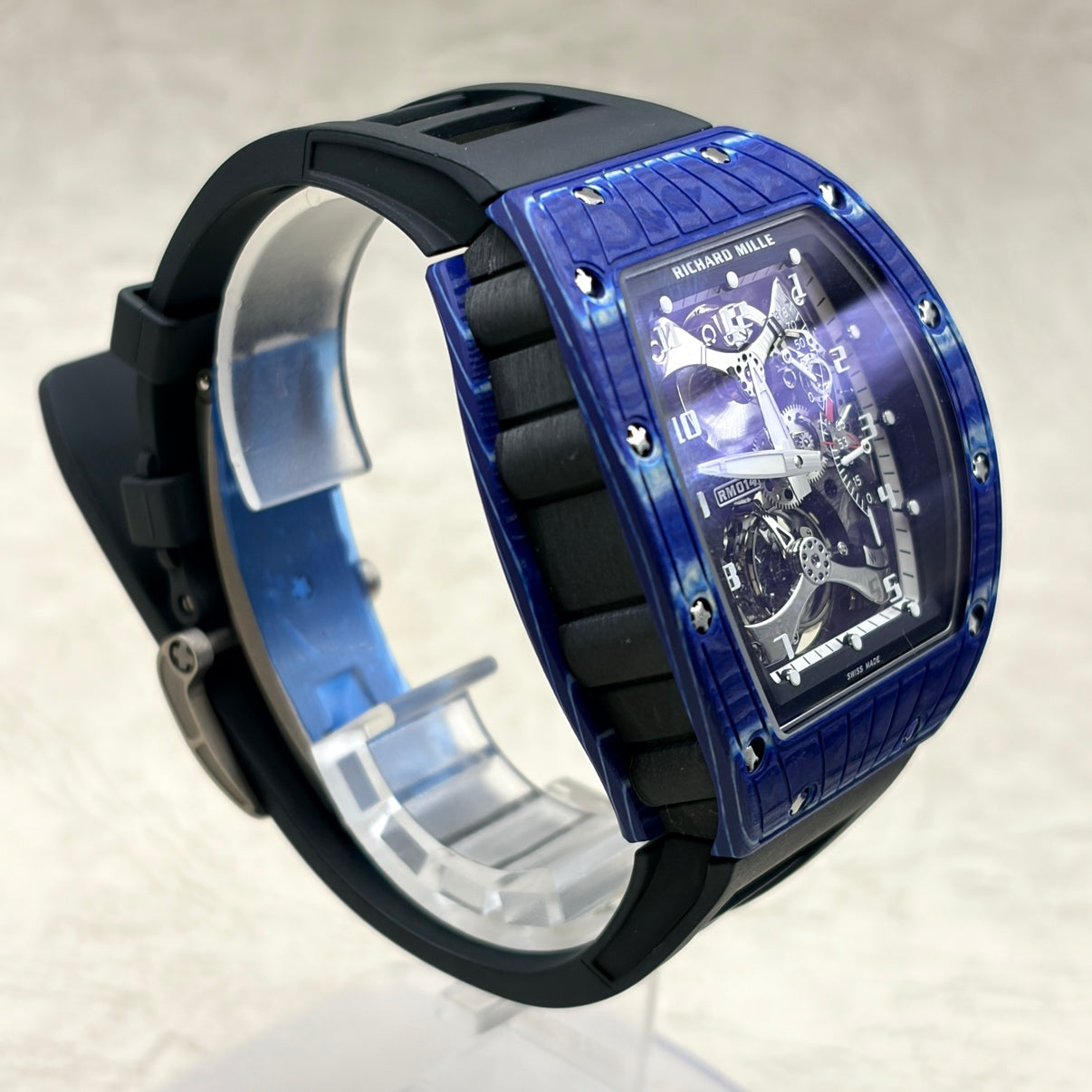 RICHARD MILLE リシャールミル RM014 CA-FQ BLUE-WHITE TPT RMJ 限定7本