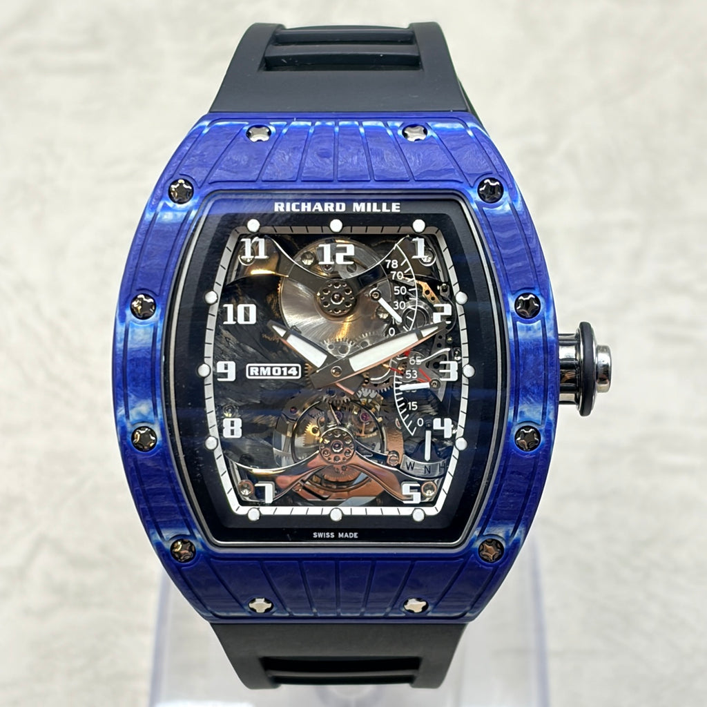 RICHARD MILLE リシャールミル RM014 CA-FQ BLUE-WHITE TPT RMJ 限定7本