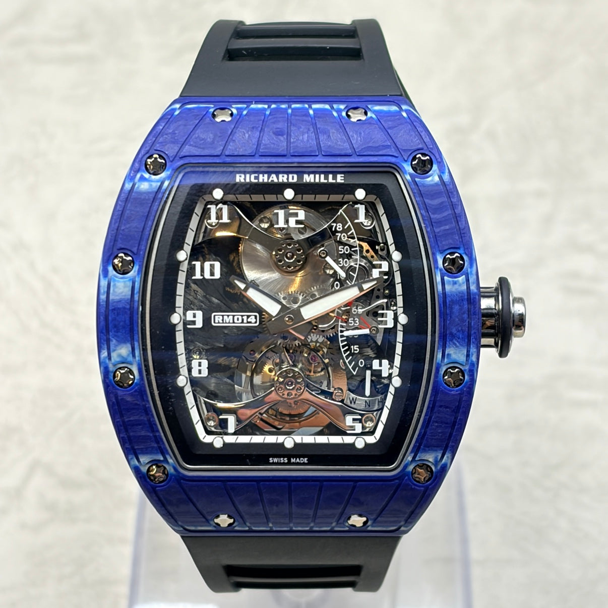 RICHARD MILLE リシャールミル RM014 CA-FQ BLUE-WHITE TPT RMJ 限定7本