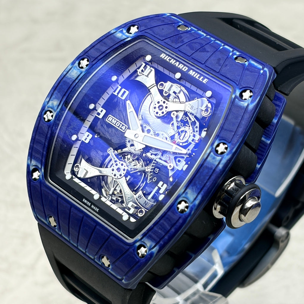 RICHARD MILLE リシャールミル RM014 CA-FQ BLUE-WHITE TPT RMJ 限定7本