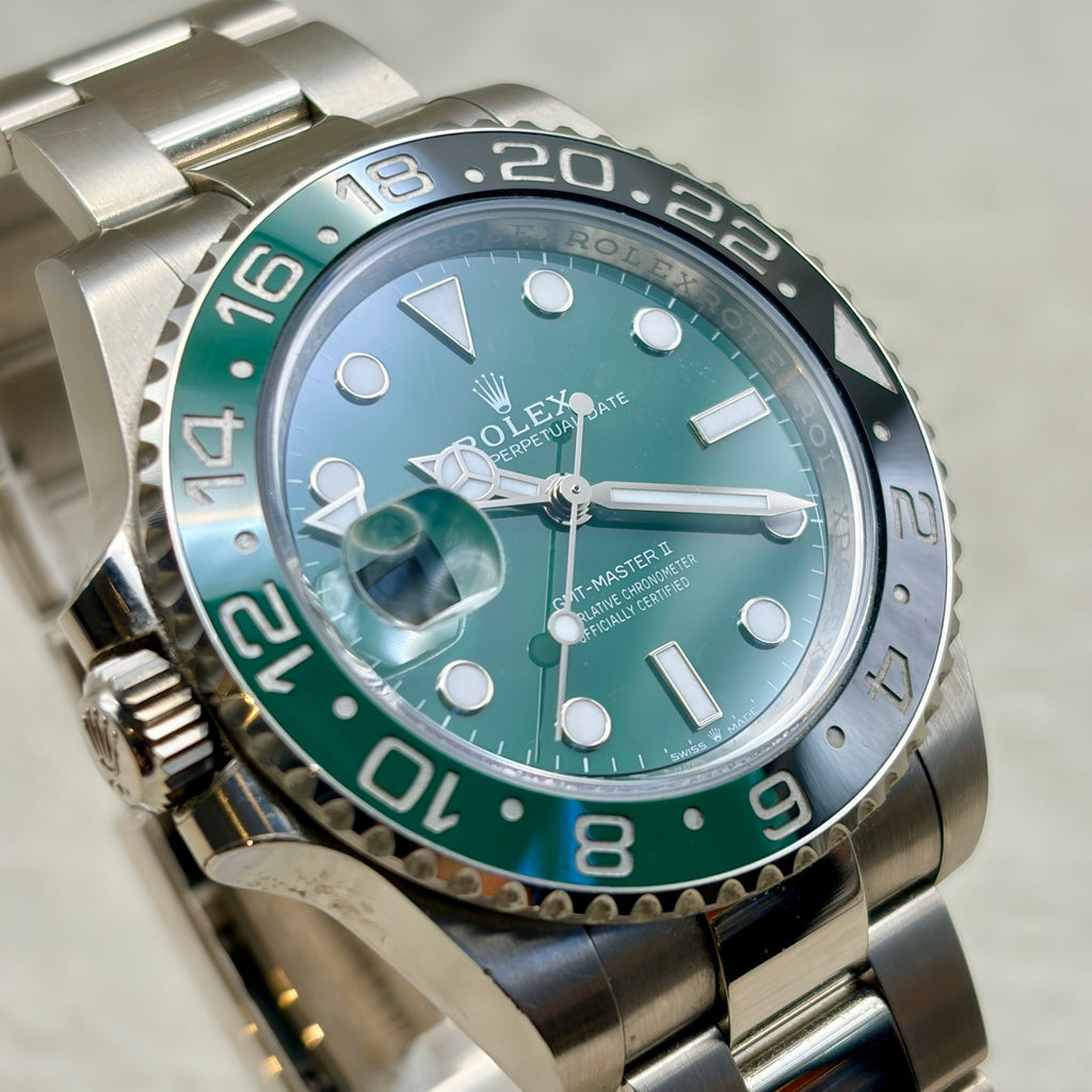 ROLEX ロレックス GMTマスターII 126729VTNR グリーン文字盤