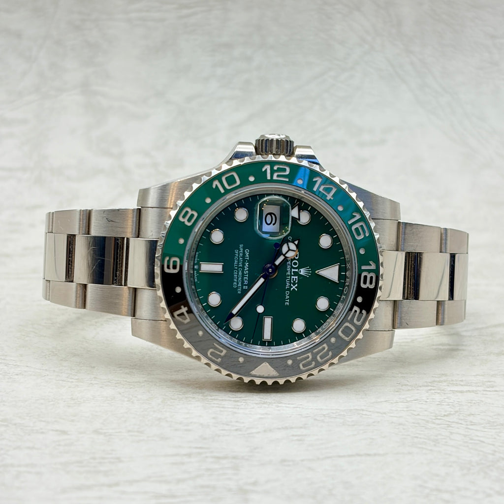 ROLEX ロレックス GMTマスターII 126729VTNR グリーン文字盤