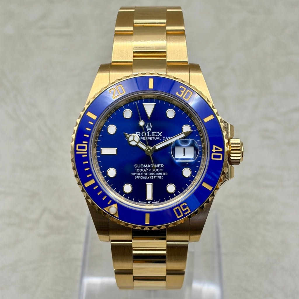 ROLEX ロレックス サブマリーナー 126618LB ブルー文字盤