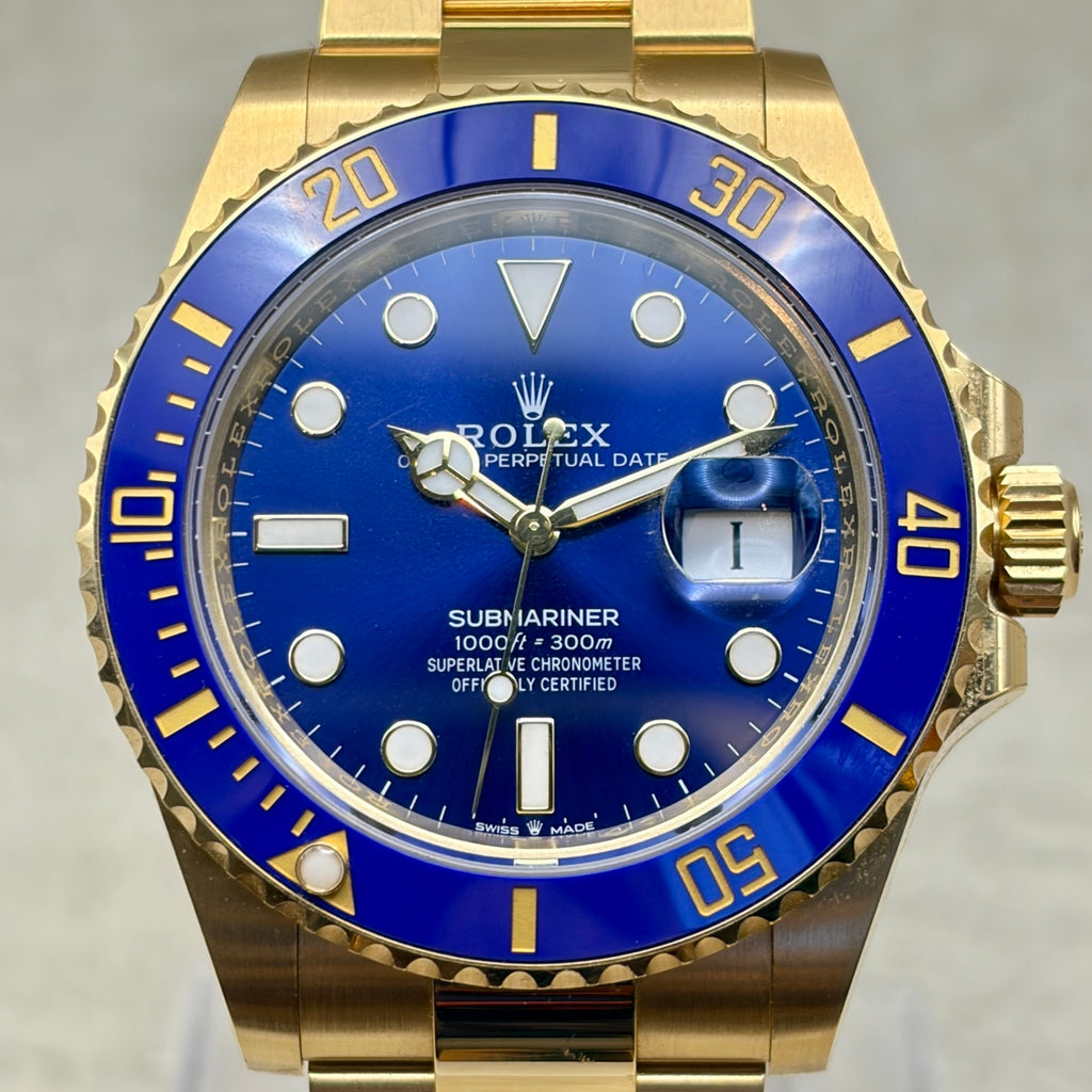 ROLEX ロレックス サブマリーナー 126618LB ブルー文字盤