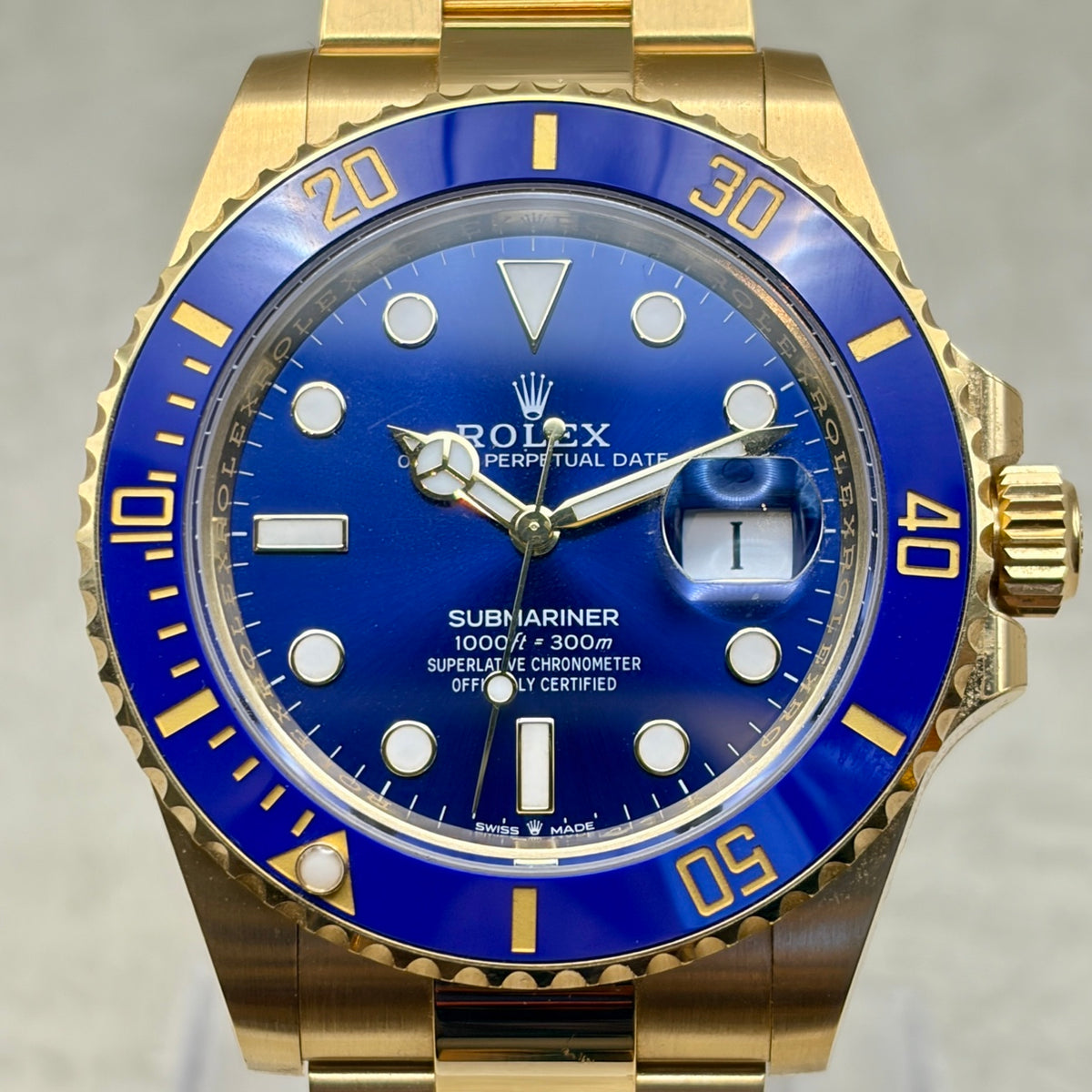 ROLEX ロレックス サブマリーナー 126618LB ブルー文字盤