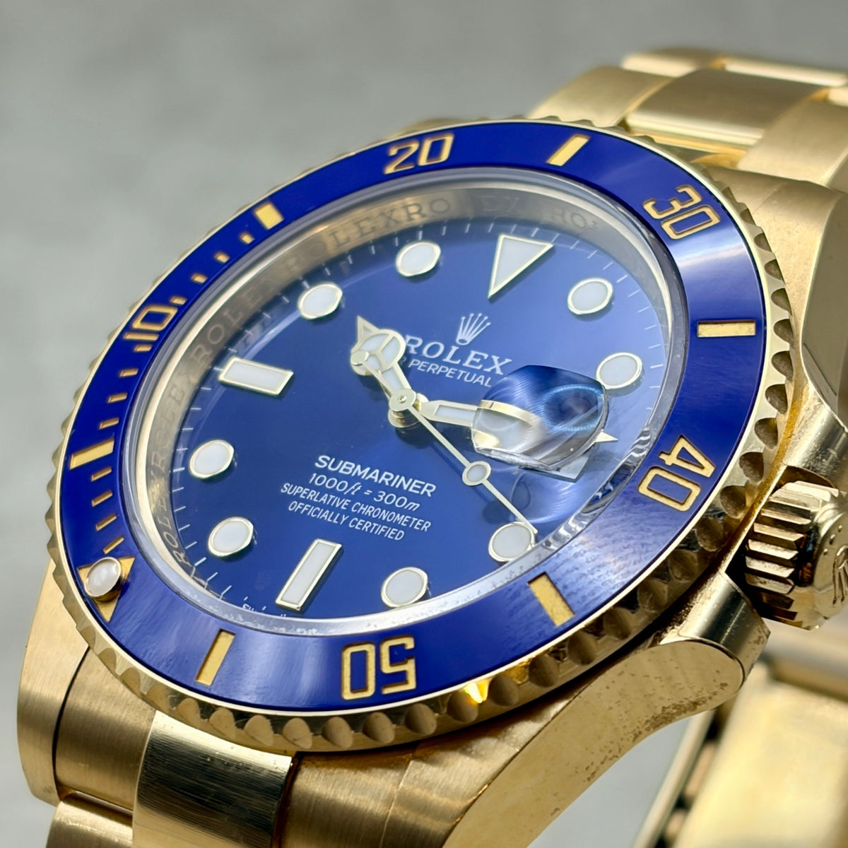 ROLEX ロレックス サブマリーナー 126618LB ブルー文字盤