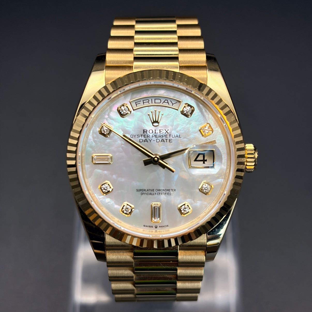ROLEX ロレックス デイデイト 128238 シェル文字盤
