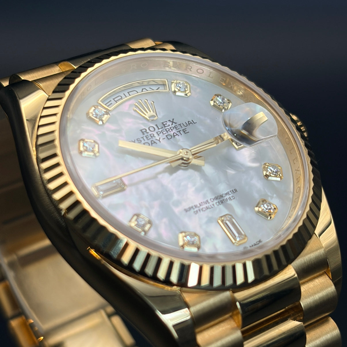 ROLEX ロレックス デイデイト 128238 シェル文字盤