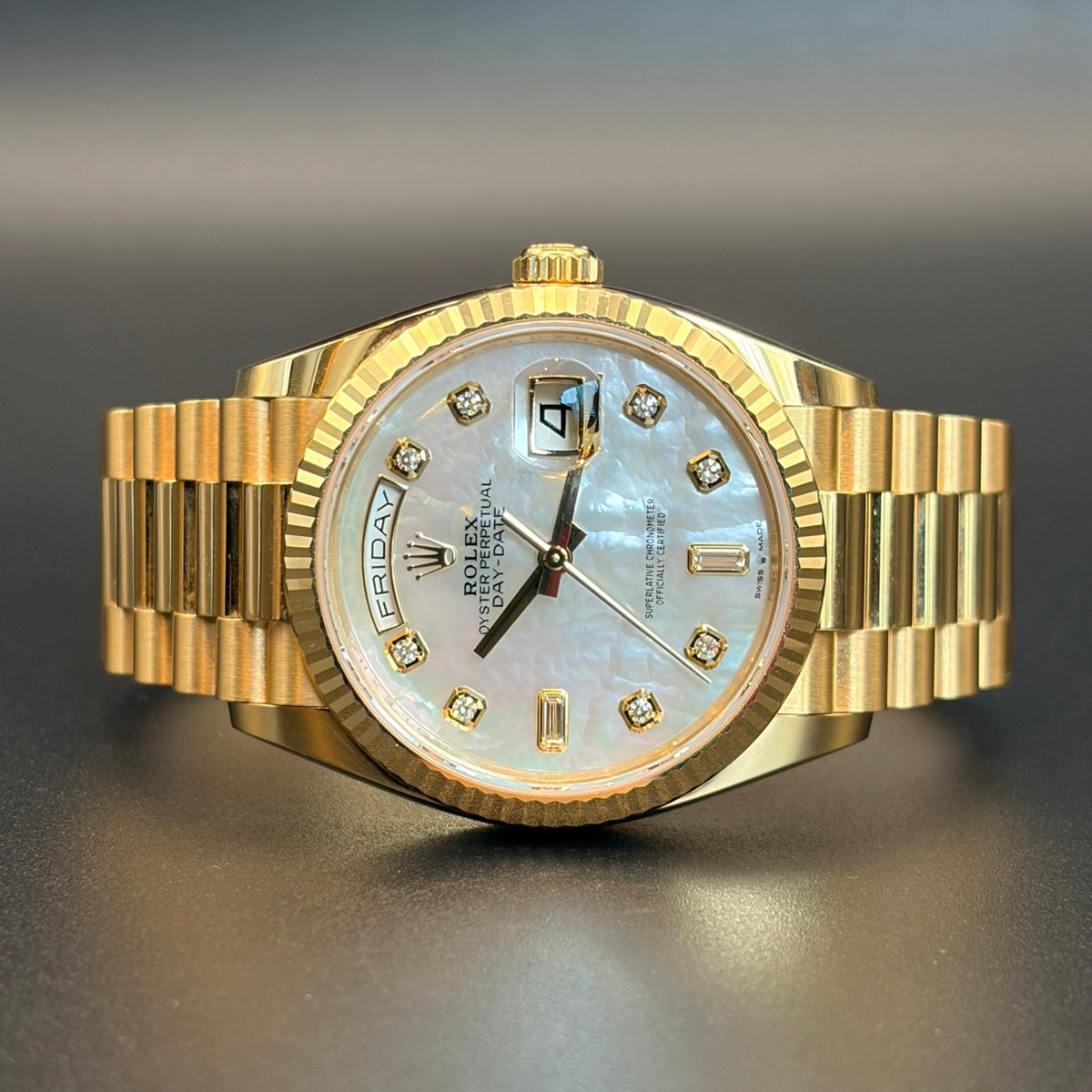 ROLEX ロレックス デイデイト 128238 シェル文字盤